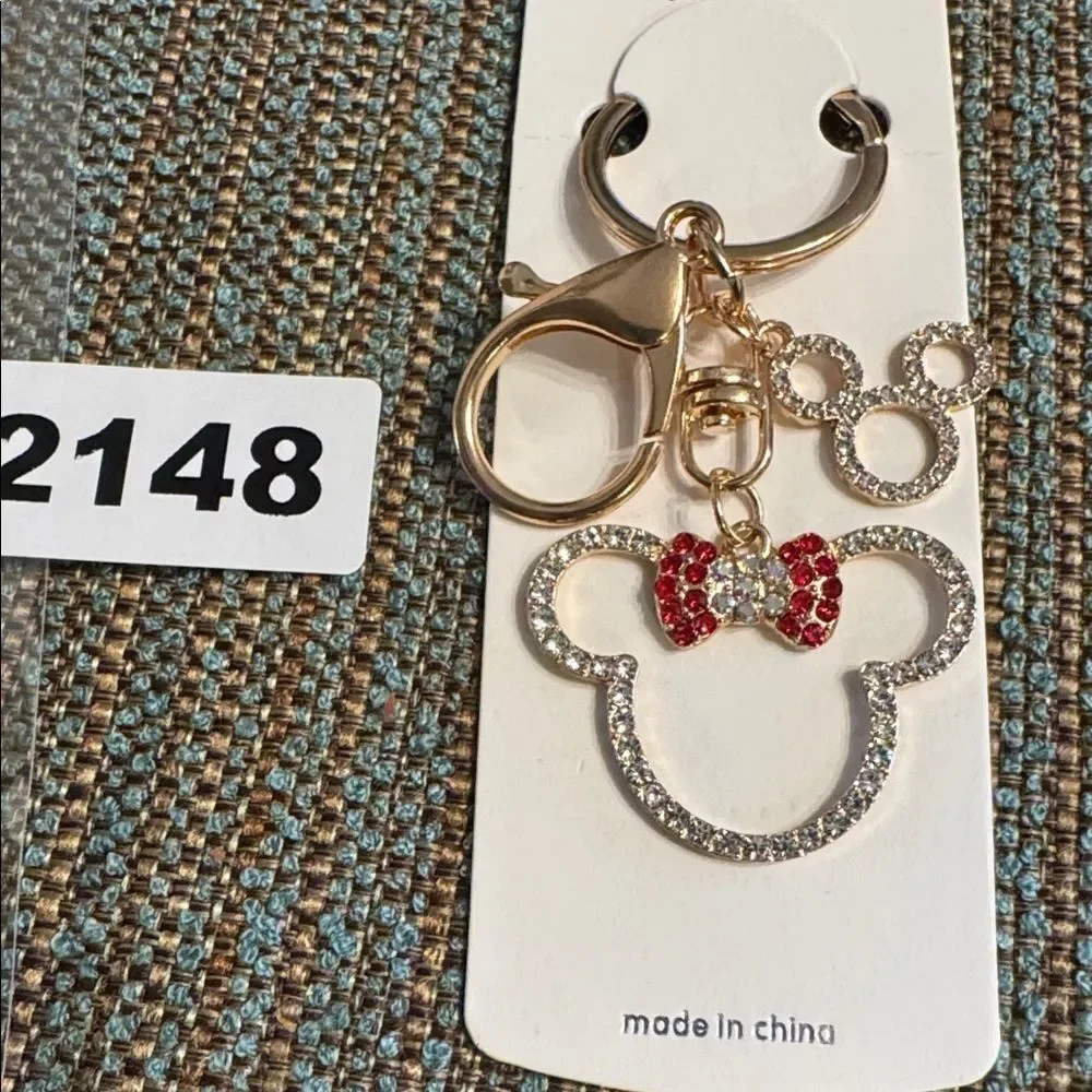 2148 Micky Mouse Key Ring, Bag Charm
